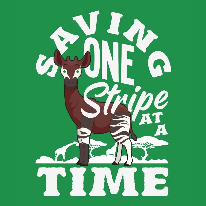 Funny zookeeper okapi lover
