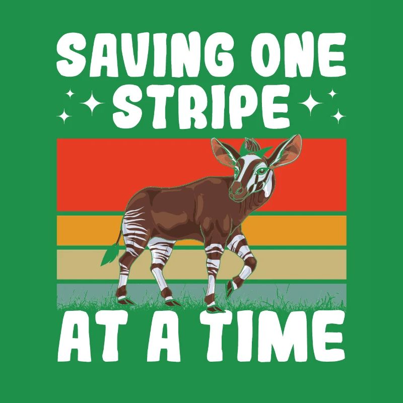 Funny zookeeper okapi lover