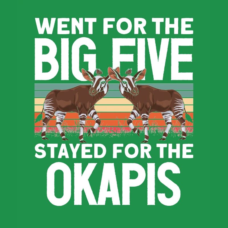 Funny zookeeper okapi lover