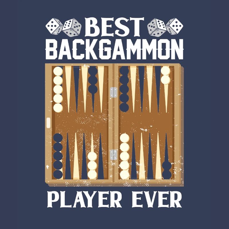 Board Game Funny Backgammon