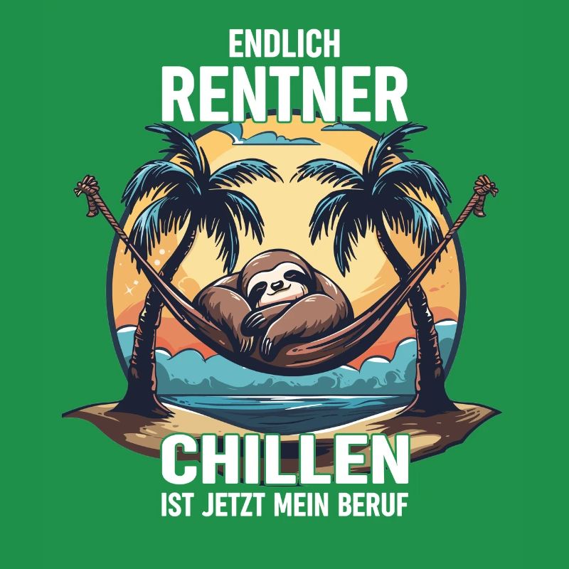 "Finally Pensioner" Chilling Sloth