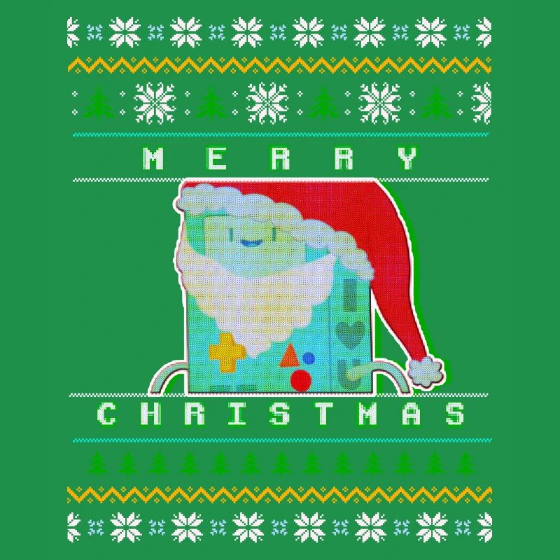 Joyeux Noël Pixel Santa « Pull de Noël moche »