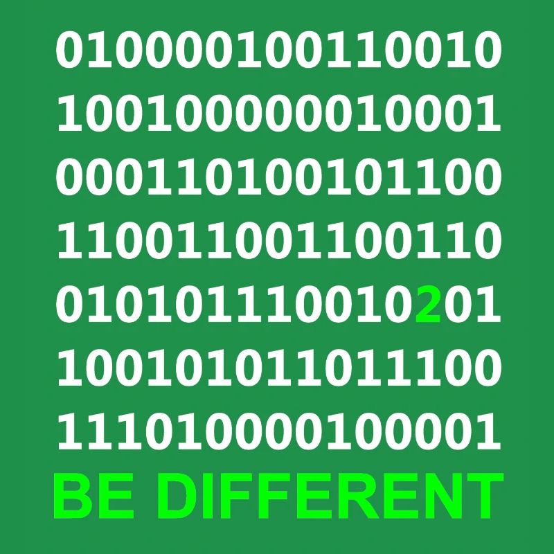 Be Different - Binary - Digital