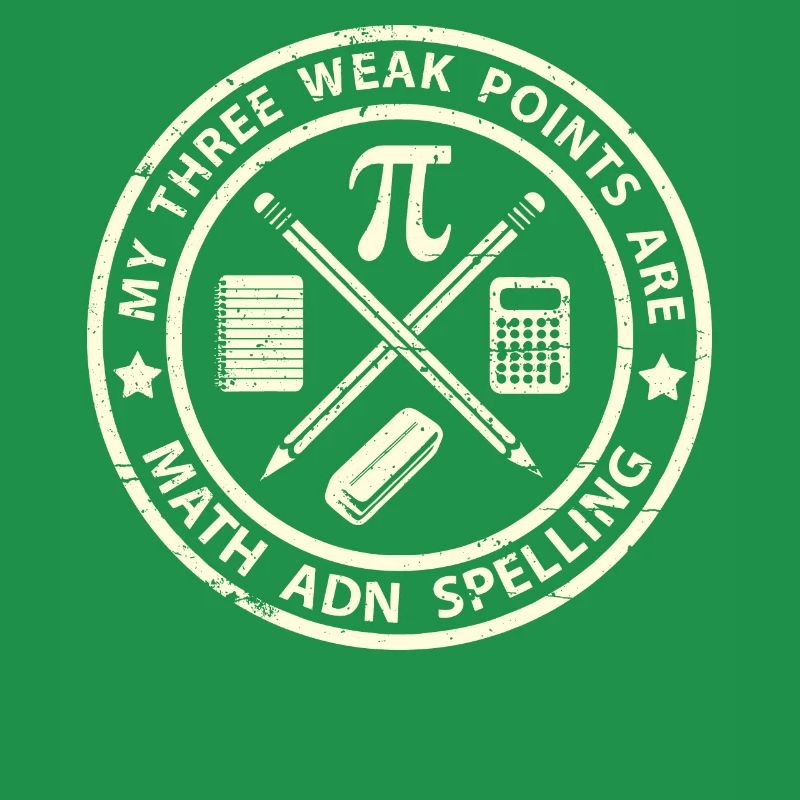 My Three Weak Points Are Math Adn Spelling