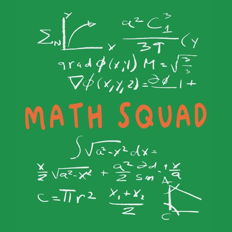 Math Squad Math Crew Mathe Liebhaber Mathe Lehrer Mathe