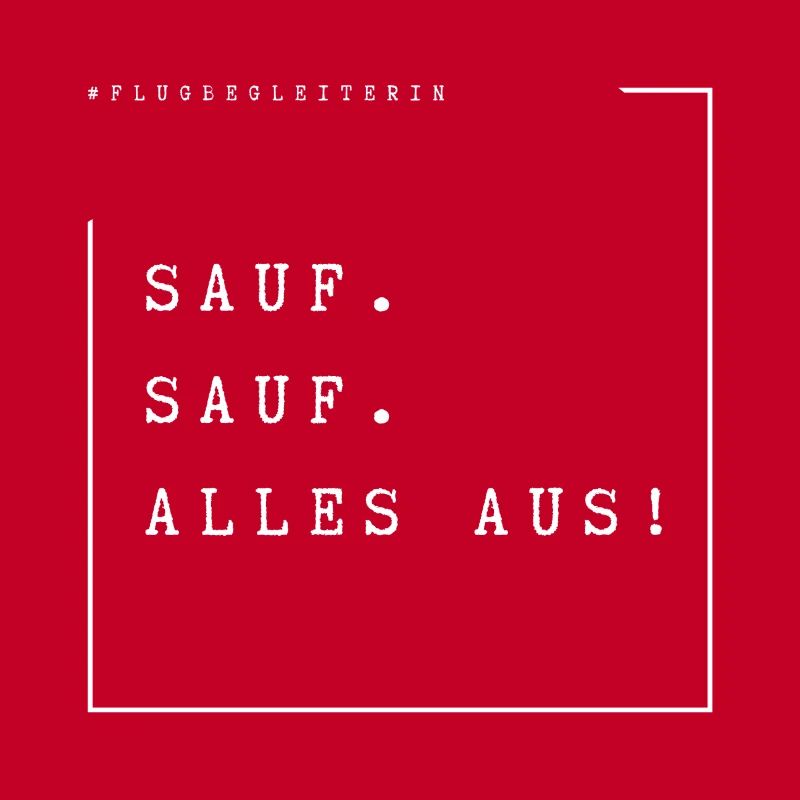 Hier spricht Eure Flugbegleiterin
