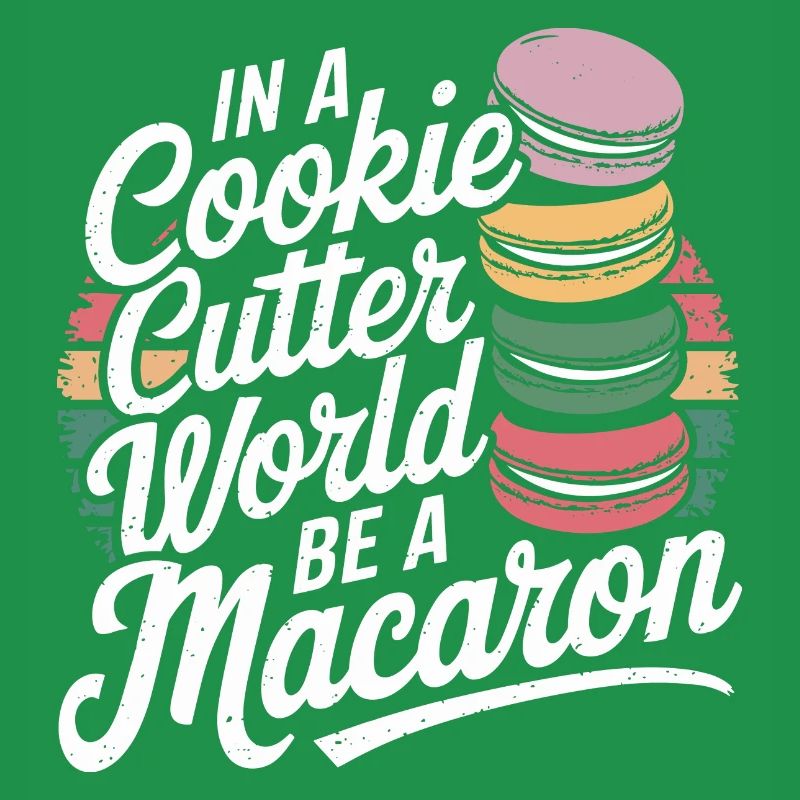 Soyez comme un macaron coloré
