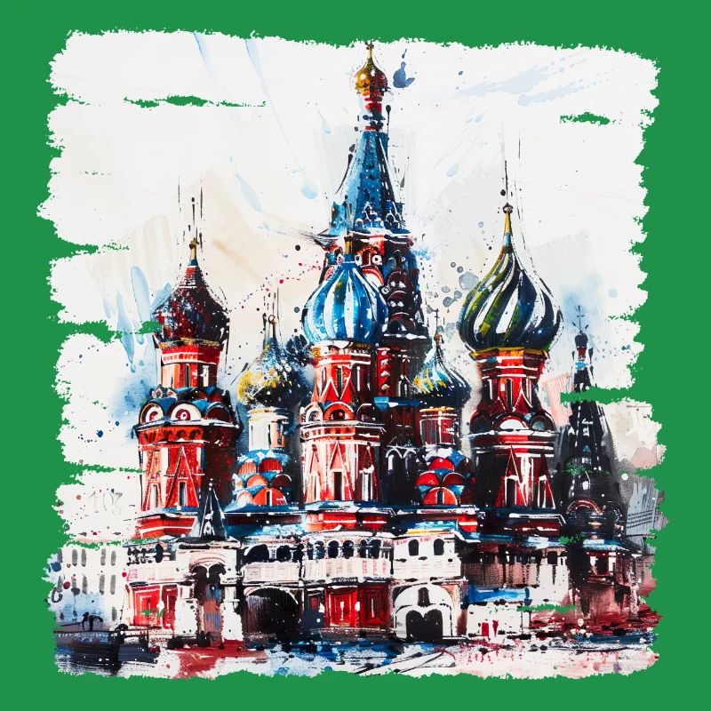St. Basil's Cathedral, a famous landmark