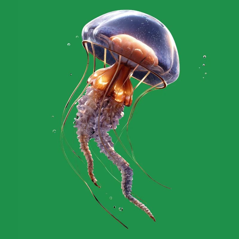 Méduse Méduse de feu Méduse Méduse mignonne
