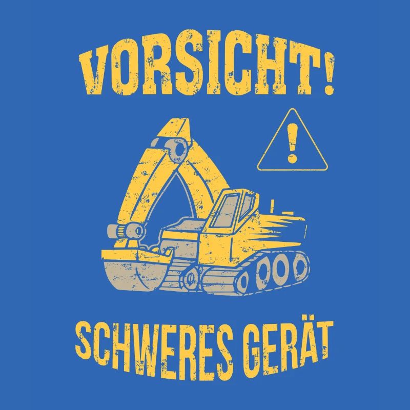 Bagger Baggerfahrer Baugeräteführer Schweres Gerät