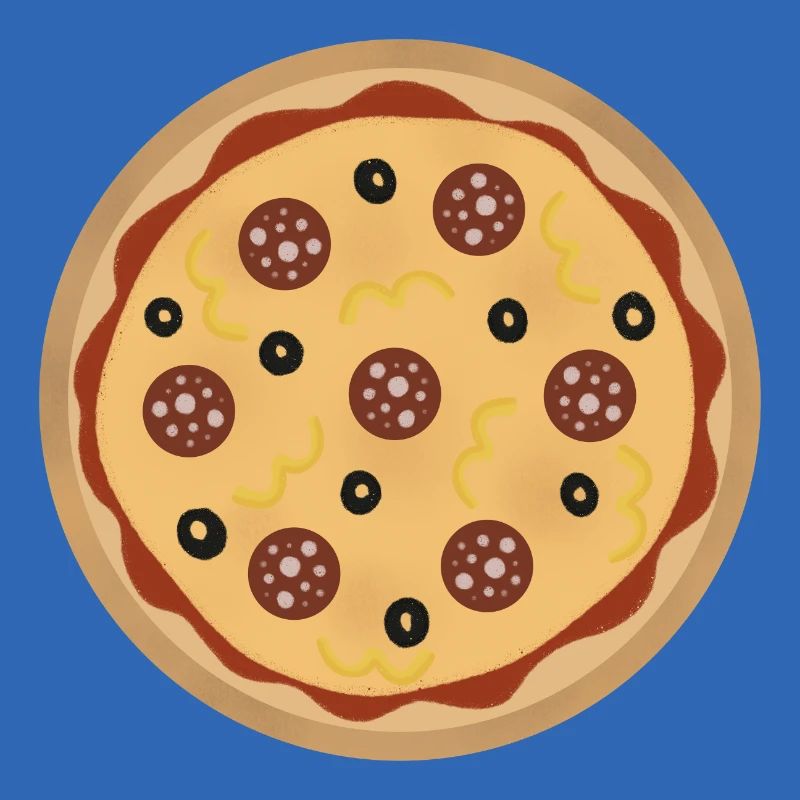 Peperoni-Pizza