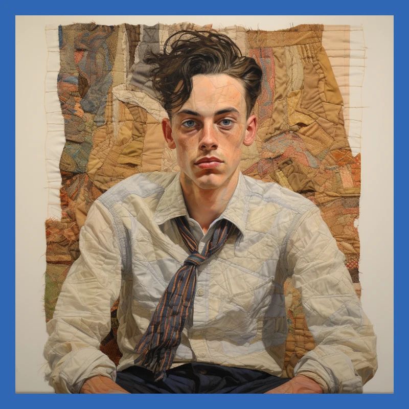 Patchwork Portrait Vintage