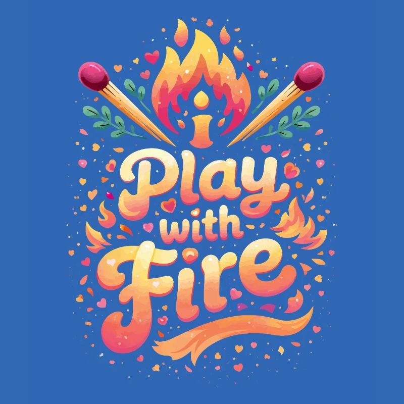 Jouer avec la conception typographique du feu