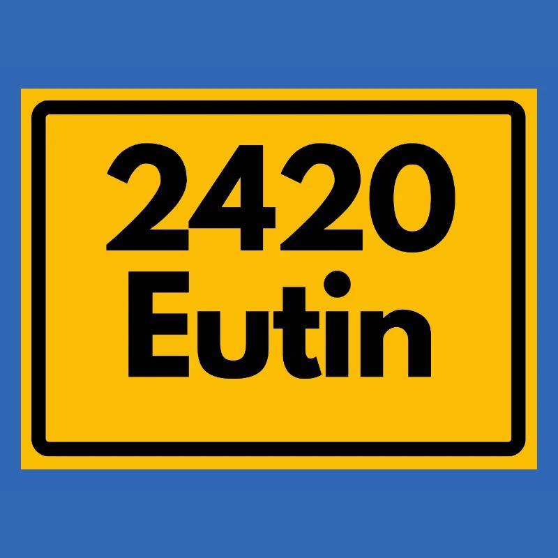 ANCIEN CODE POSTAL RÉTRO 2420 EUTIN – SCHLOSS