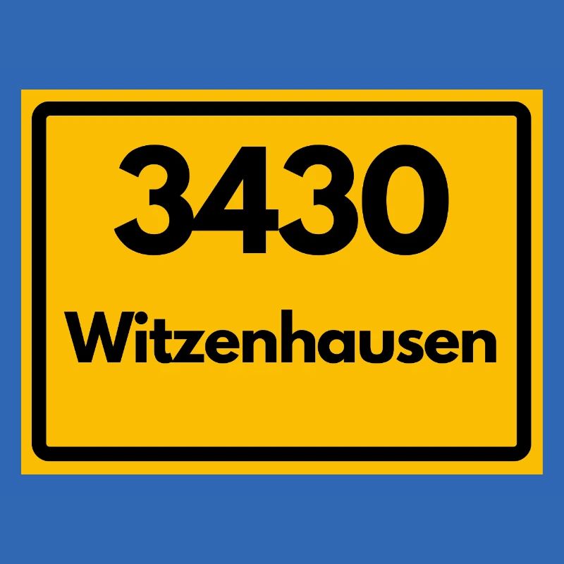 OLD POSTCODE ZIP CODE RETRO 3430 WITZENHAUSEN