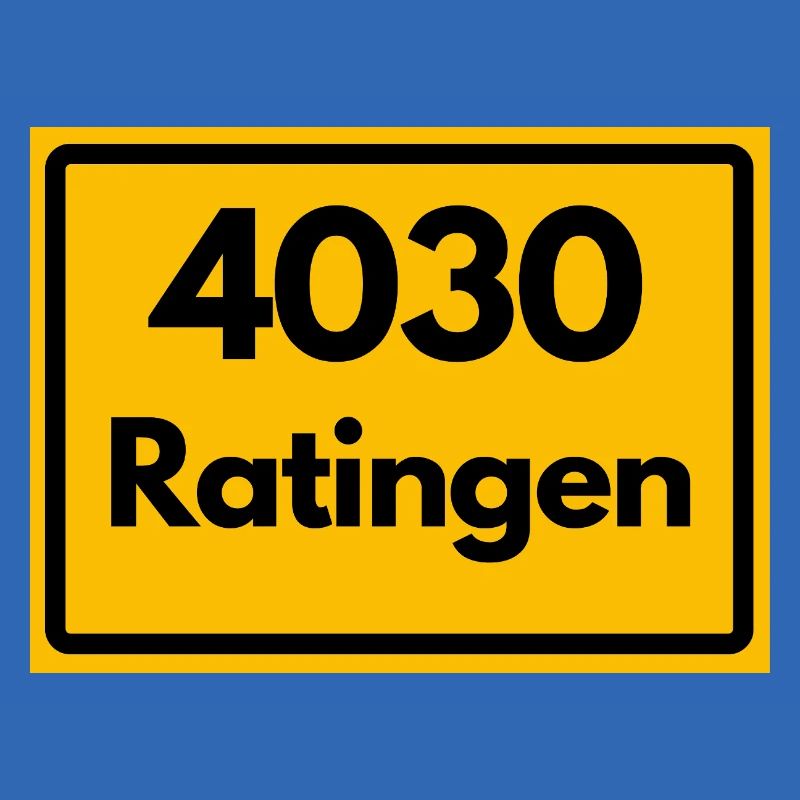 OLD POSTCODE ZIP CODE RETRO 4030 RATINGEN