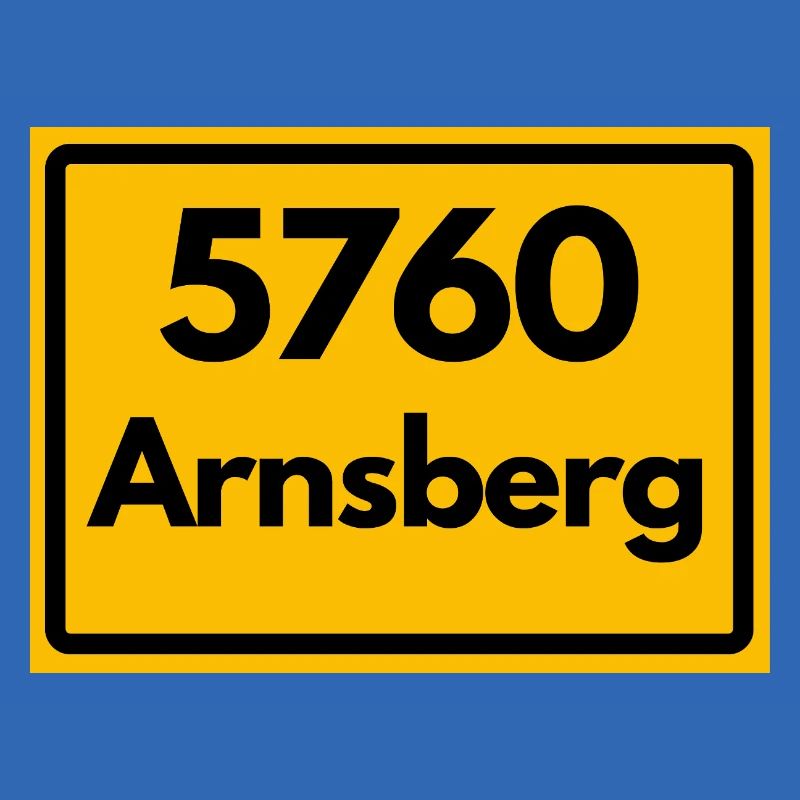 ANCIEN CODE POSTAL RÉTRO 5760 ARNSBERG