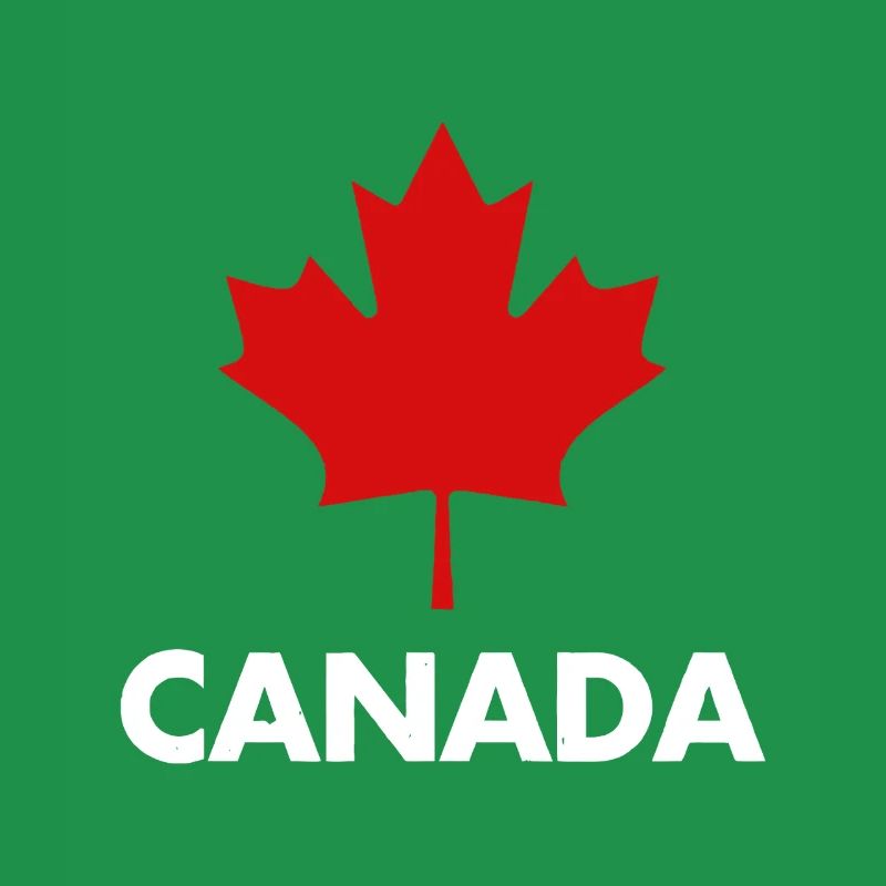 Red Maple Leaf Canada Emblem Tee