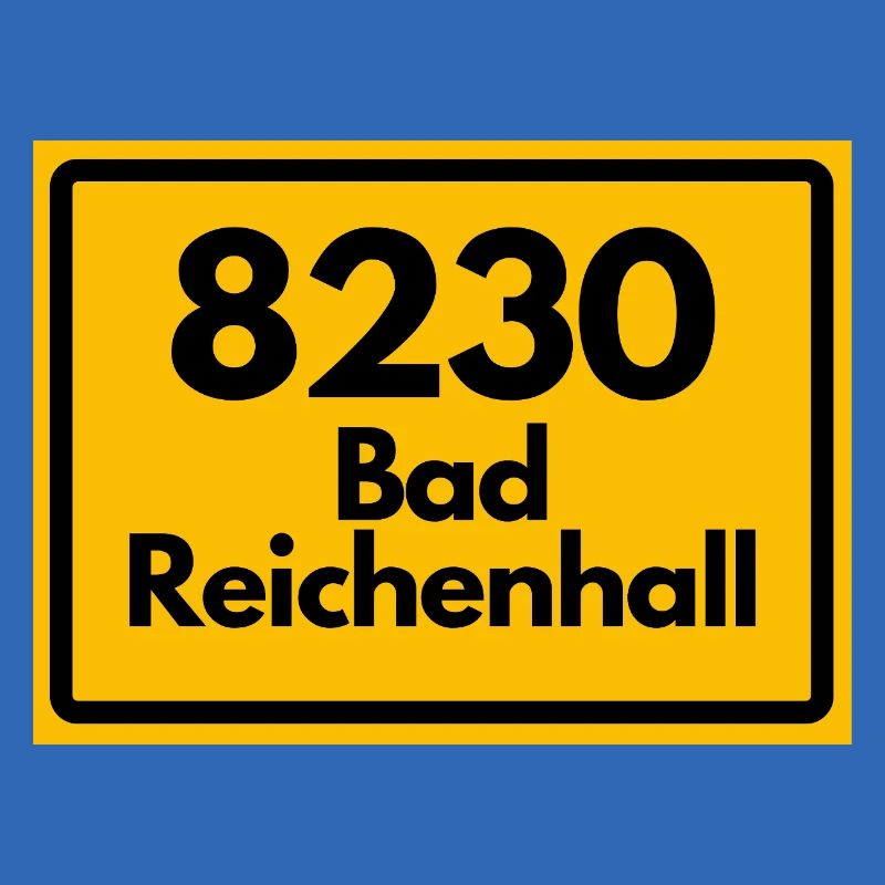 OLD POSTCODE RETRO 8230 BAD REICHENHALL HEIMA