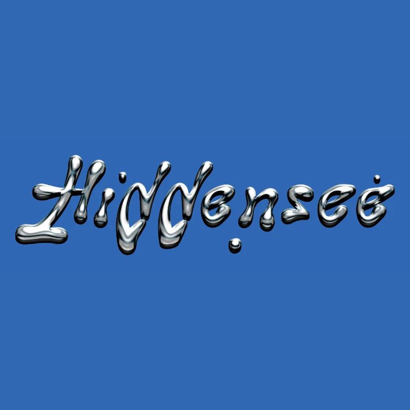Hiddensee chrome lettering