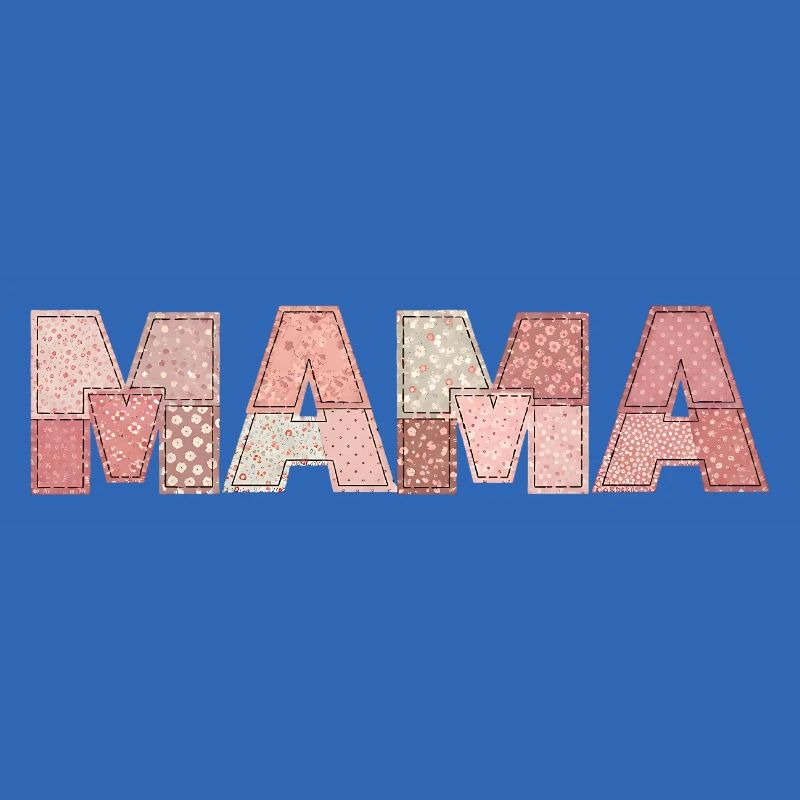 Patchwork Mama Geschenk für Mutter zum Geburtstag