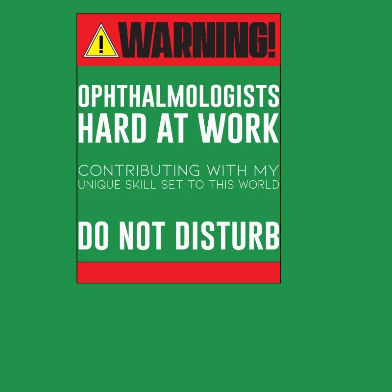 Ophthalmologists Hard At Work - White