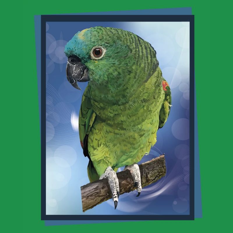 The blue-fronted amazon