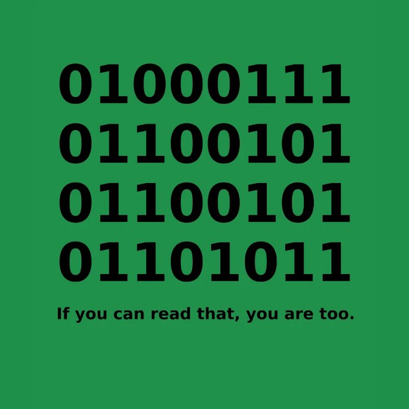 Binary / Binär Code Binärcode Funny T-Shirt