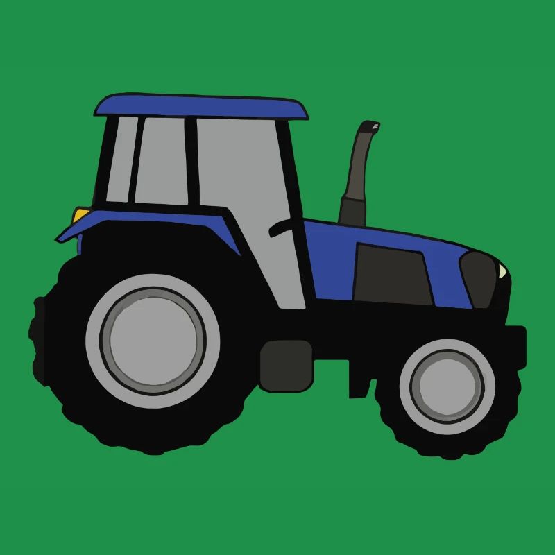Traktor Illustration Geschenkidee