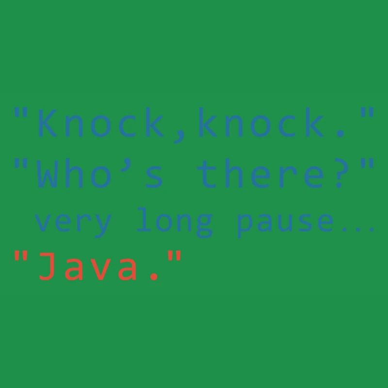 Cadeau informatique de programmation Java disant