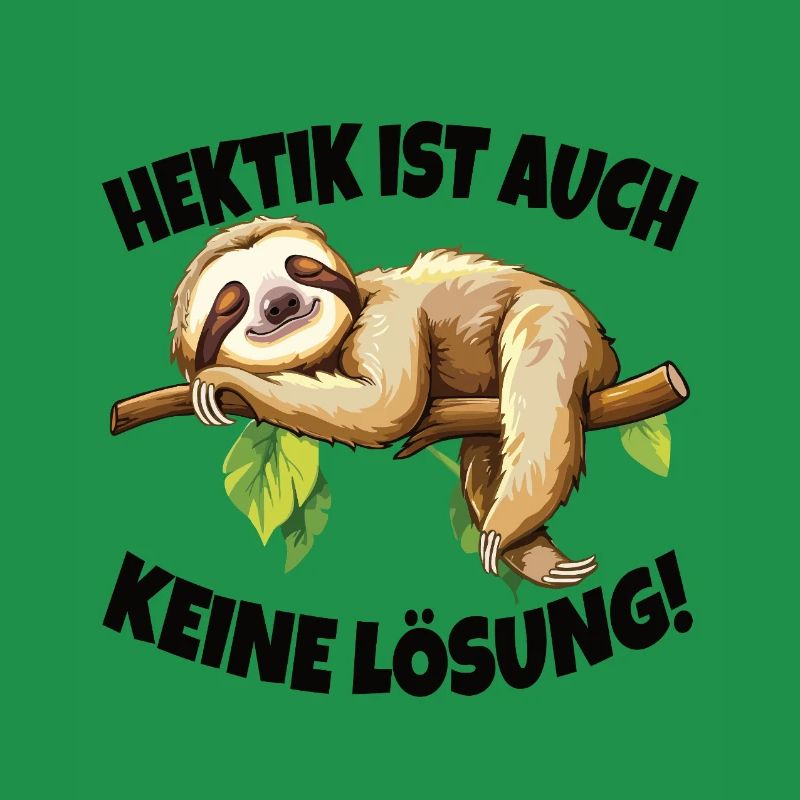 Hectic is also not a solution sleeping sloth
