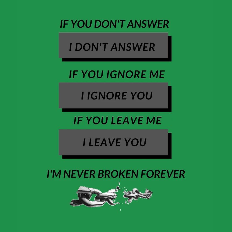 I'm Never broken forever