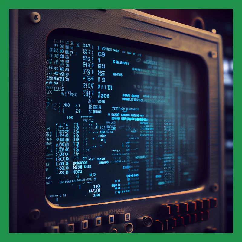 Code auf einem PC-Bildschirm
