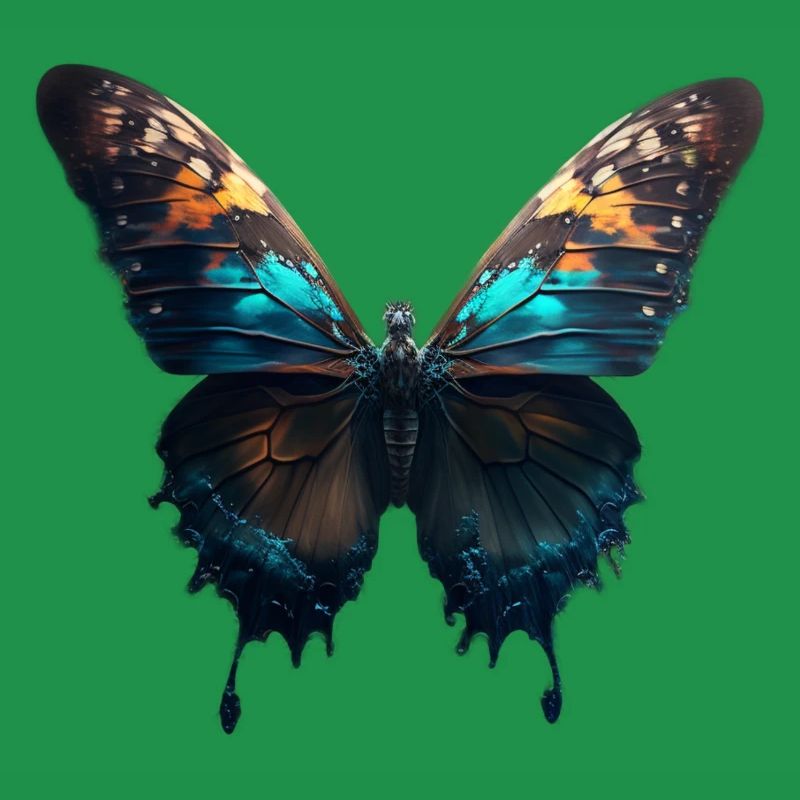 Papillon, chenille