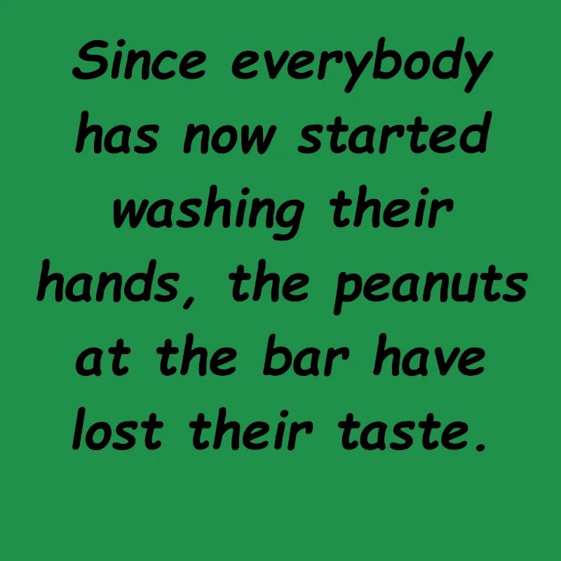 peanuts lost their taste