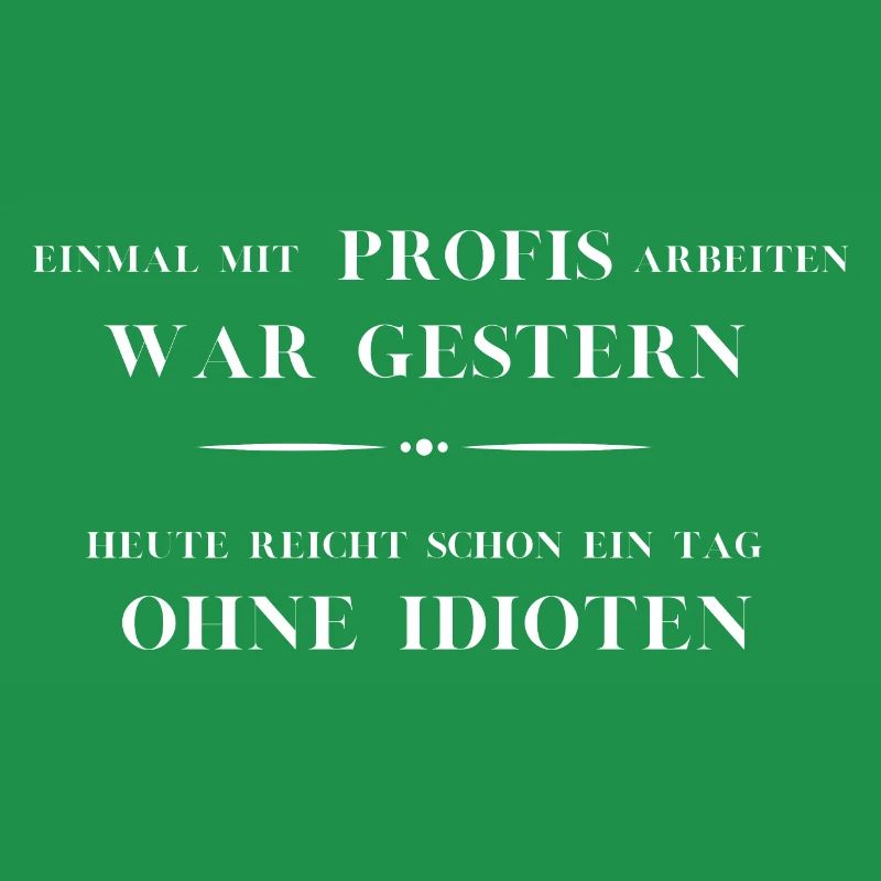 Einmal mit Profis