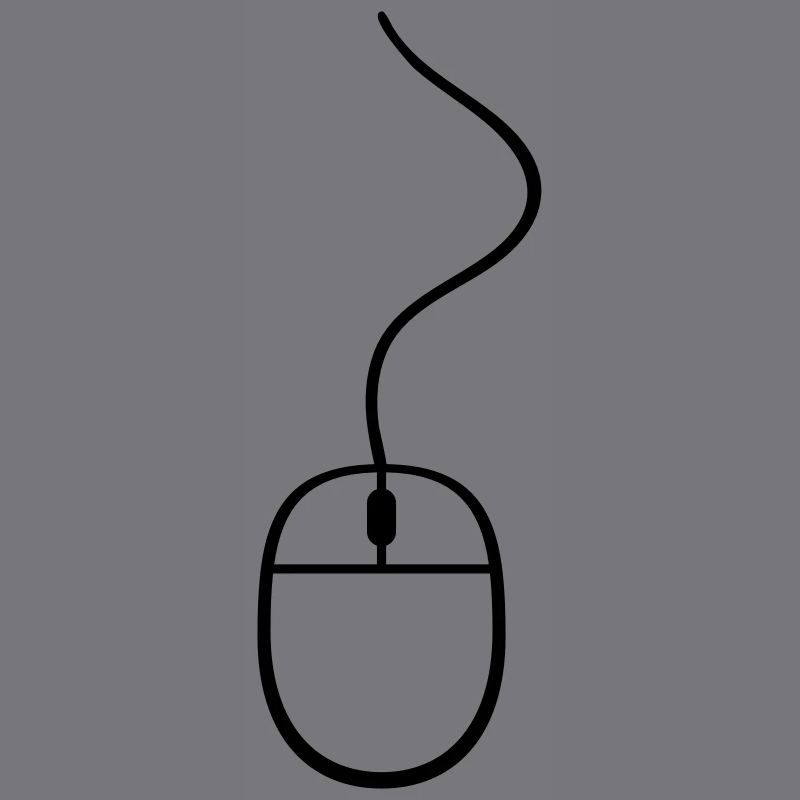 câble d'ordinateur souris clic de commande pc ordi