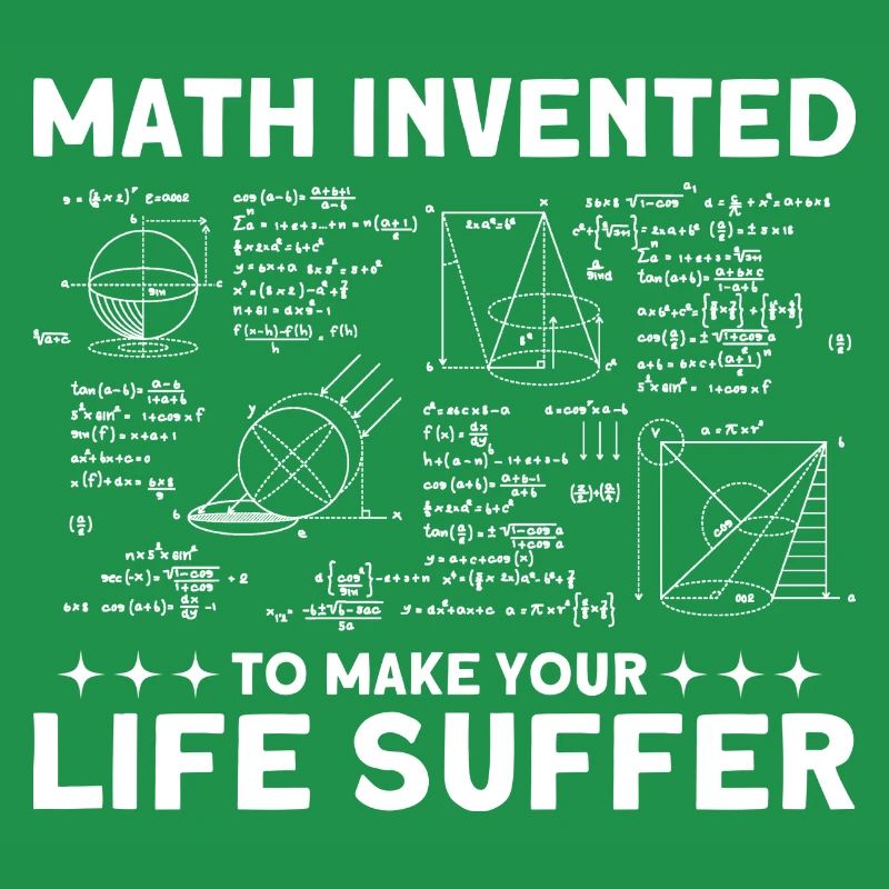 Math Mathématiques Sciences Math Cadeau