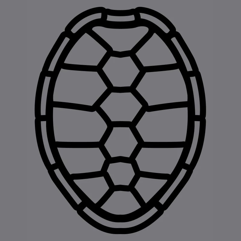 pattern turtle shell design logo comic cartoon tur