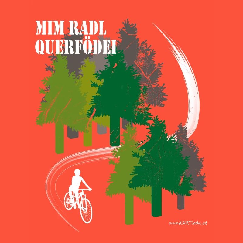 mim Radl querfödei - mit dem Rad quer Feld ein