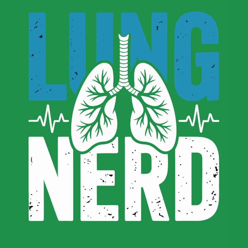 Lungs Nerd Graphic