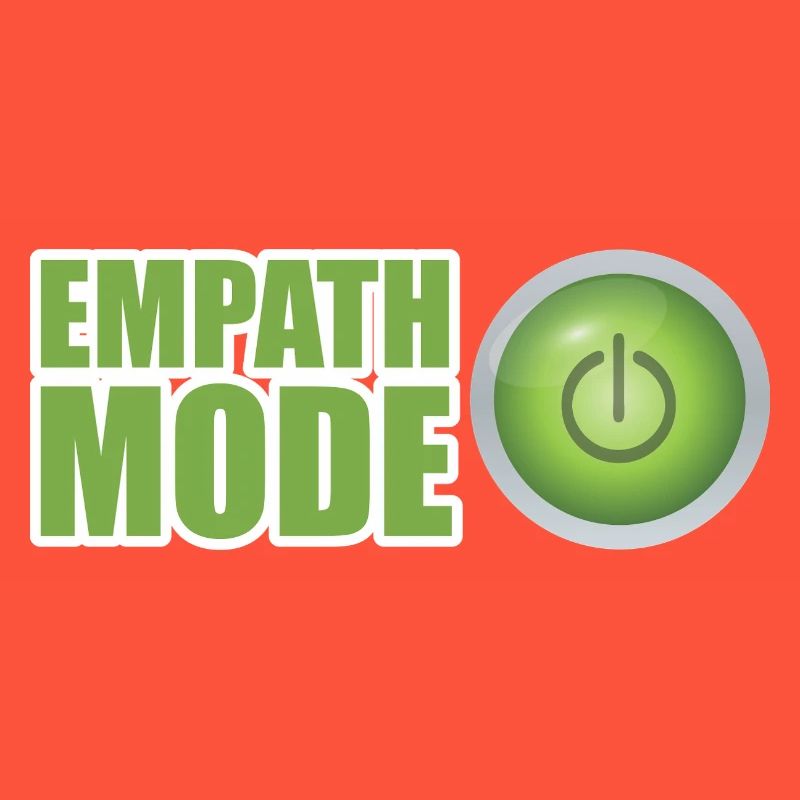 Conception du bouton d’alimentation vert du mode Empath