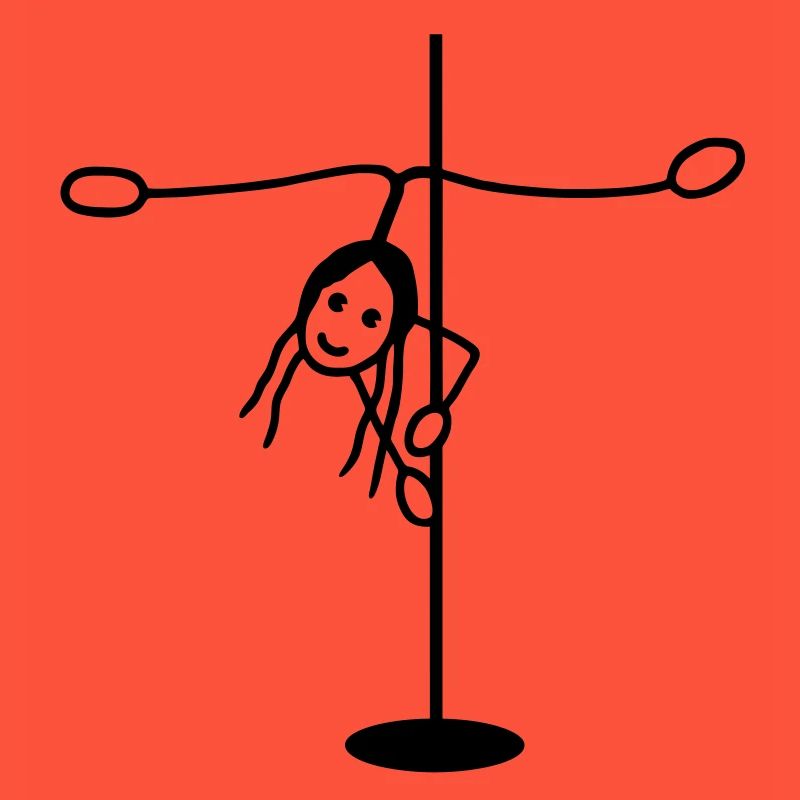 Pole dancing figure