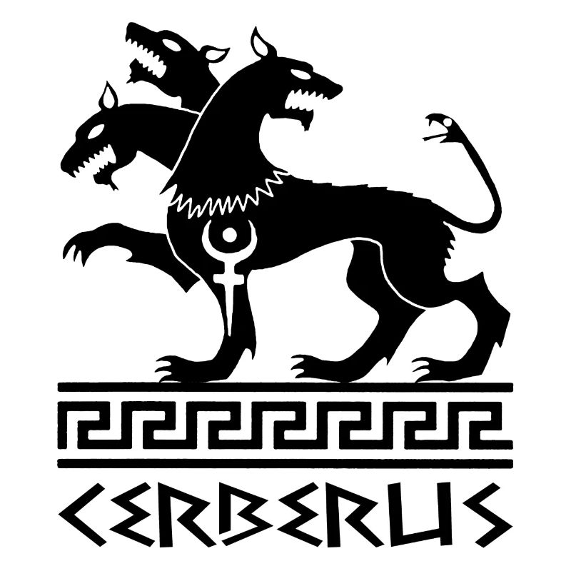 Chien cerbère noir