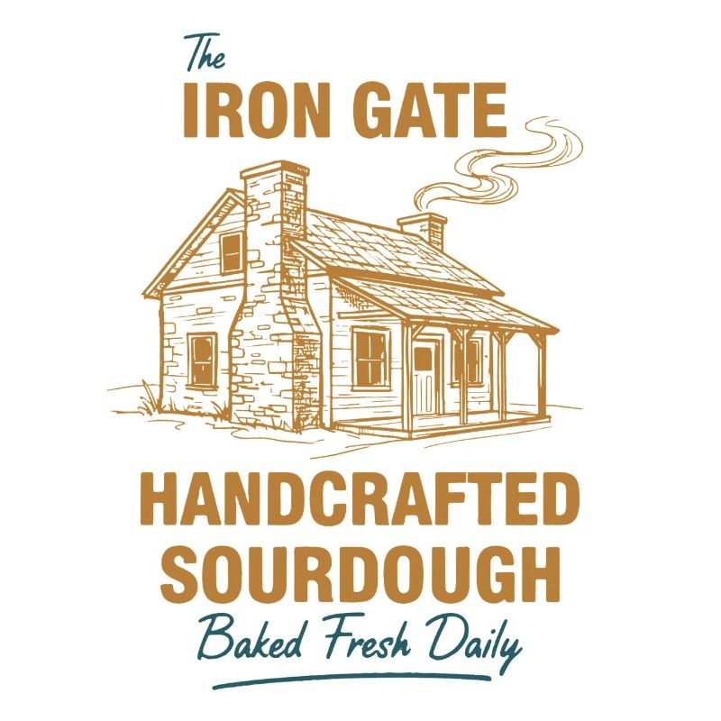 sourdough Bread Baking Iron Gate Handcrafted