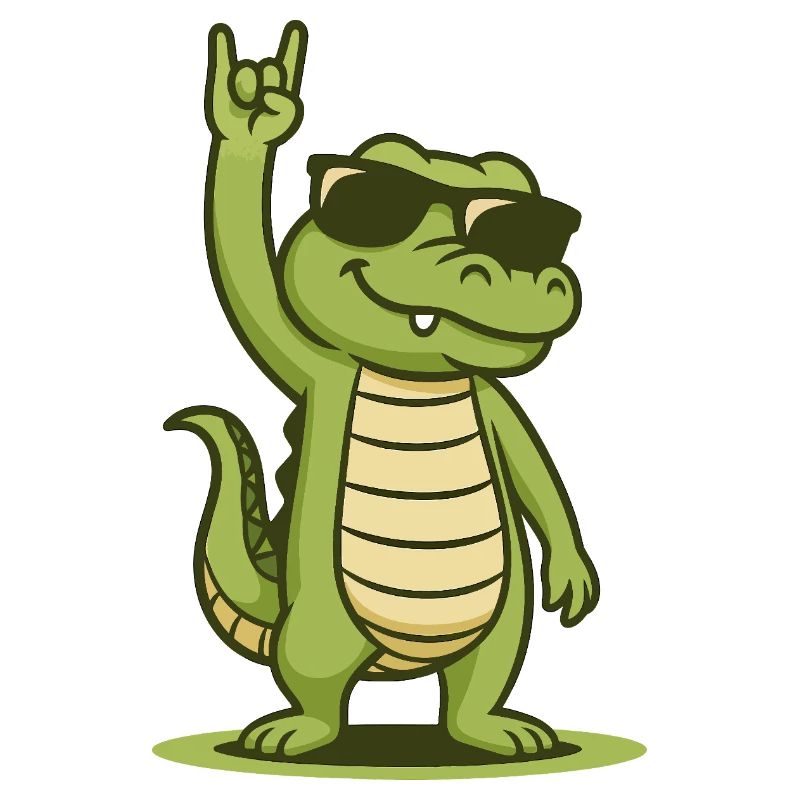 Rock’n’Roll Crocodile Bébé