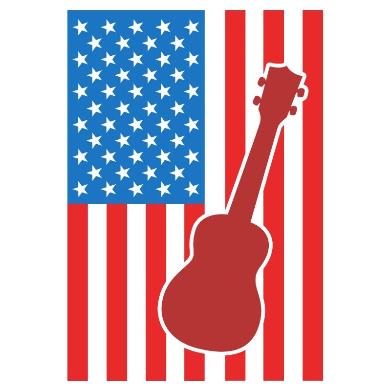 Ukulélé Drapeau des États-Unis