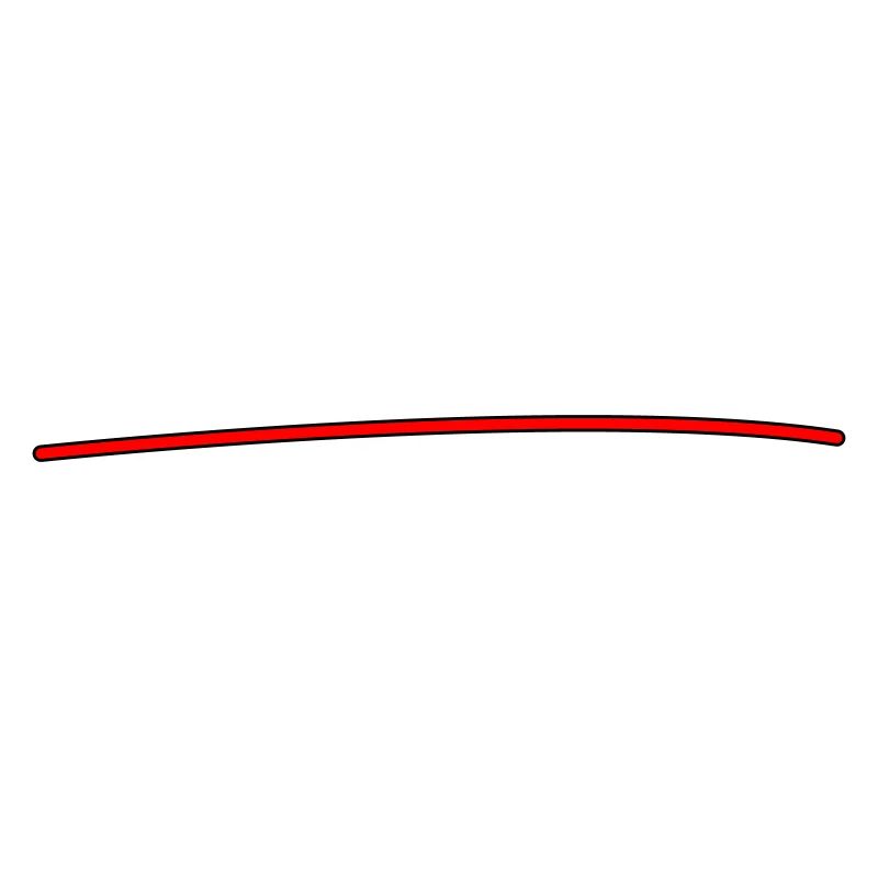 Minimalist Red Line – Modern Statement De