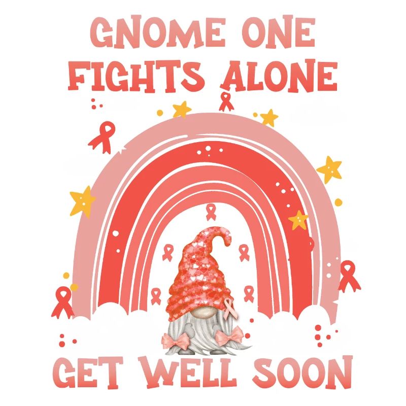 Gnome One Fights Alone Gebärmutterkrebs