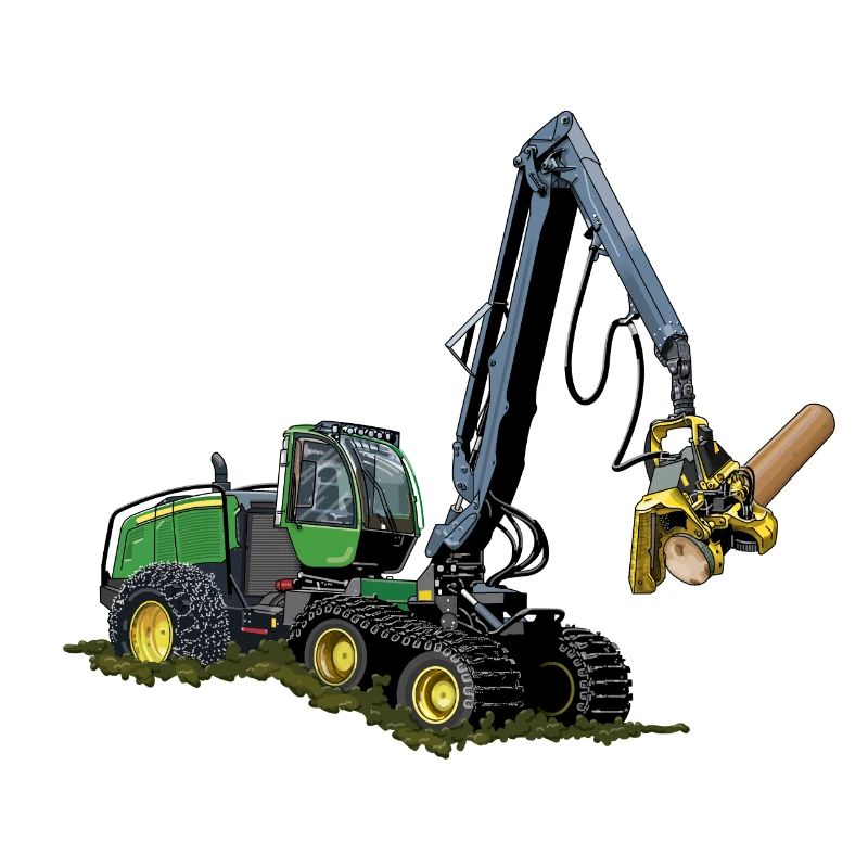 Harvester, Timber Harvester